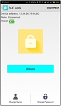 Smart Lock App Interface