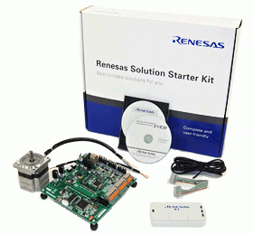 Low Voltage Motor Control Evaluation System with RL78/G14 Kit Contents