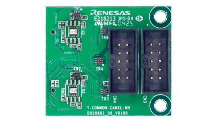 Y-COMMON-CANXL-NN Evaluation Board - Top