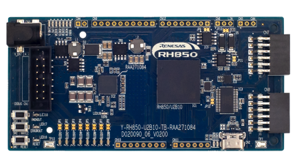 Y-RH850-U2B10-TB-RAA271084 Evaluation Board - Top