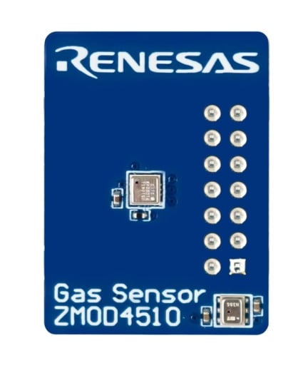ZMOD4510-EVK - Gas Sensor Board (Top)