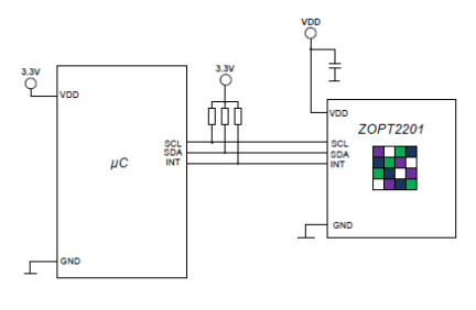 ZOPT2201 - Application Circuit
