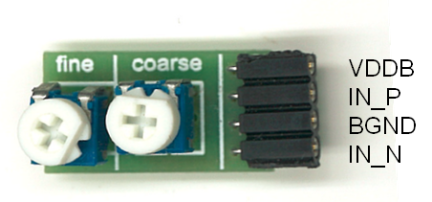 ZSSC3016KIT - Sensor Replacement Board (Top View)