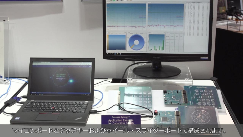Renesas Synergy™ 静電容量式タッチキット
