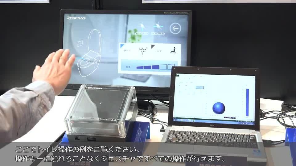 3Dジェスチャによる家電操作 - Clip