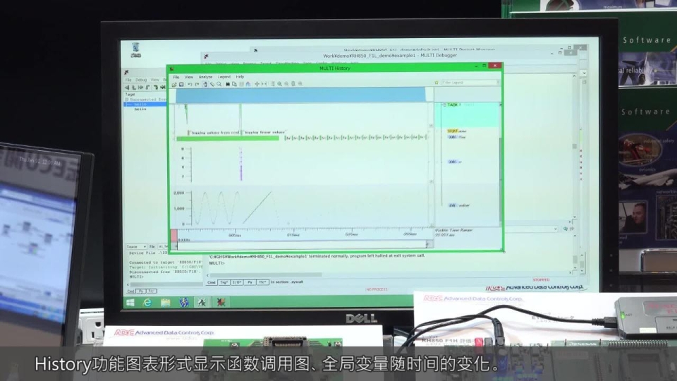 集成开发环境MULTI RH850 与瑞萨电子E1/E2仿真器