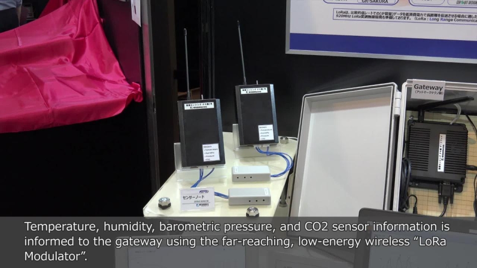 Low Cost, 429mhz Band Lora Wireless Environment Demo