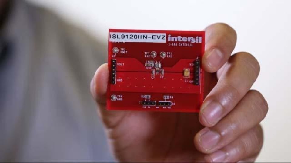 ISL9120 High Efficiency Buck-Boost Regulator