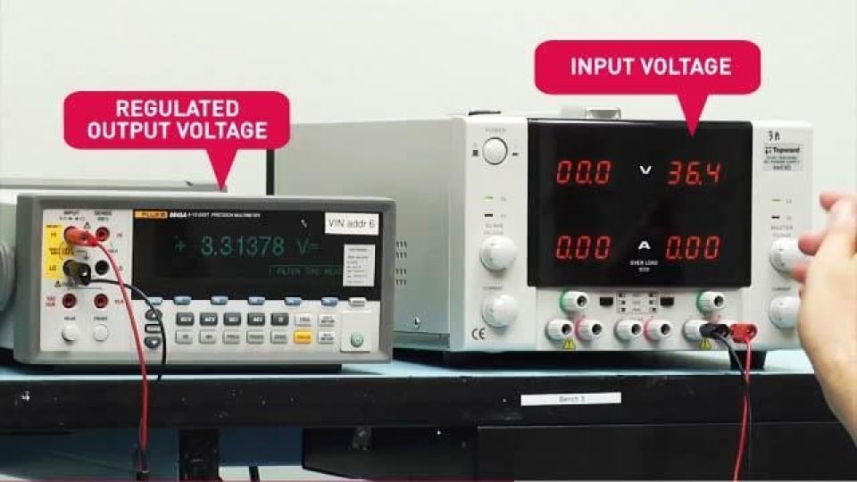 ISL8541x Load Regulation