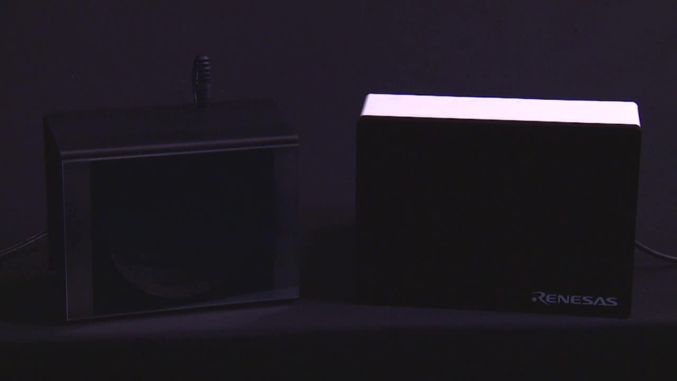 静電タッチキー照明制御デモ