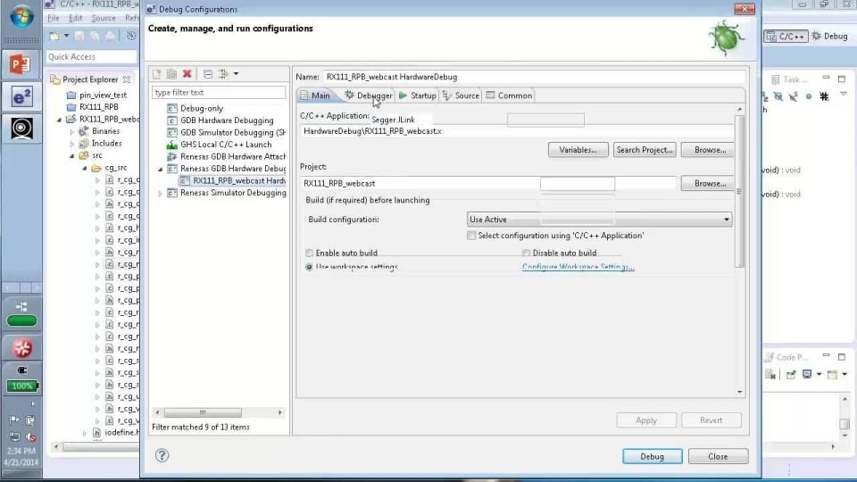 Introduction to e² studio v3 - Eclipse IDE From Renesas
