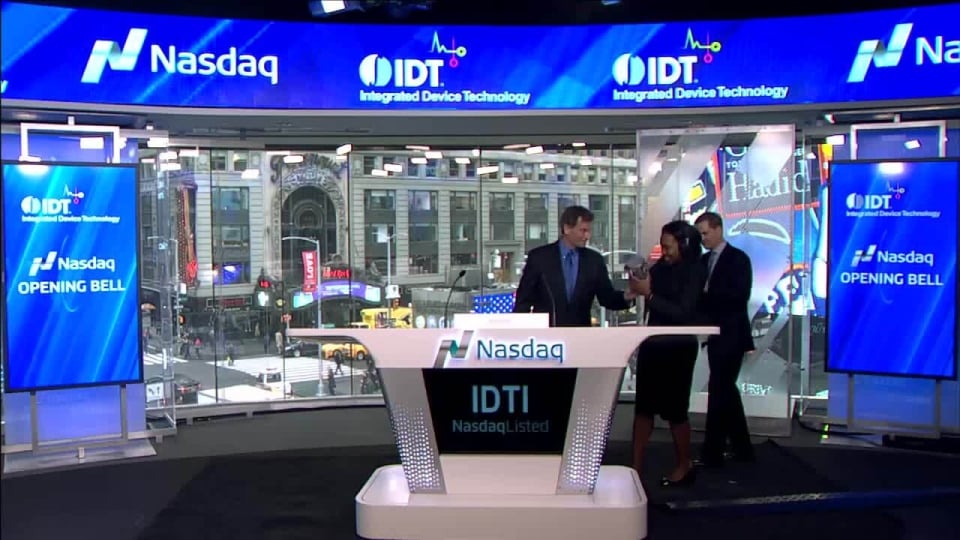 IDT Nasdaq Opening Ceremony - February 2017