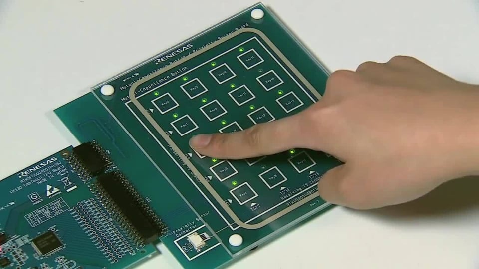 Renesas Solution Starter Kit Capacitive Touch System