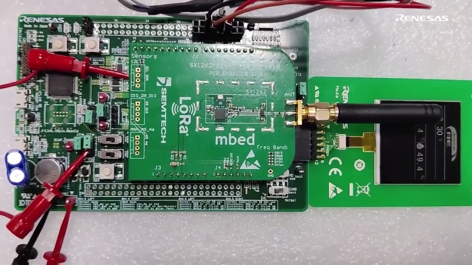 Batteryless LoRaWAN Sensor