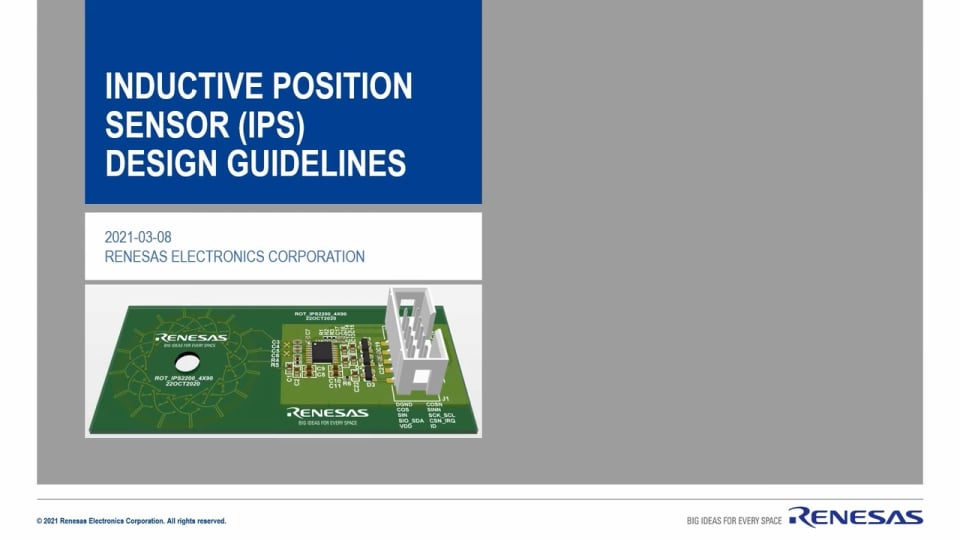 How to Design an Inductive Position Sensor 