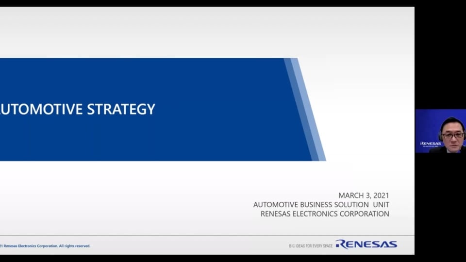 Automotive strategy / Q&A - Analyst Day (2021年3月3日)