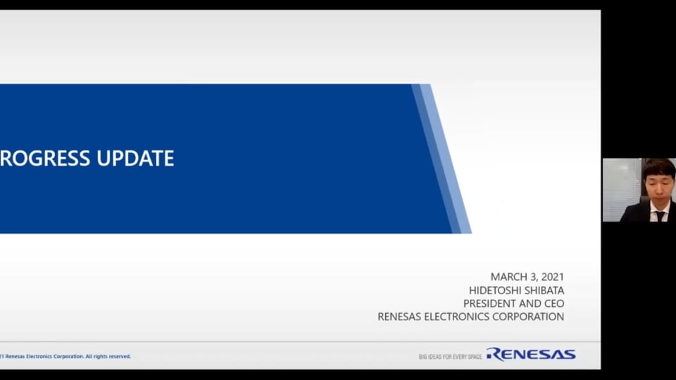 Corporate strategy / Q&A - Analyst Day (2021年3月3日)