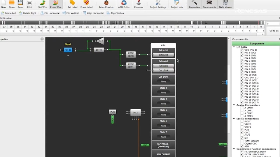GreenPAK's Asynchronous State Machine