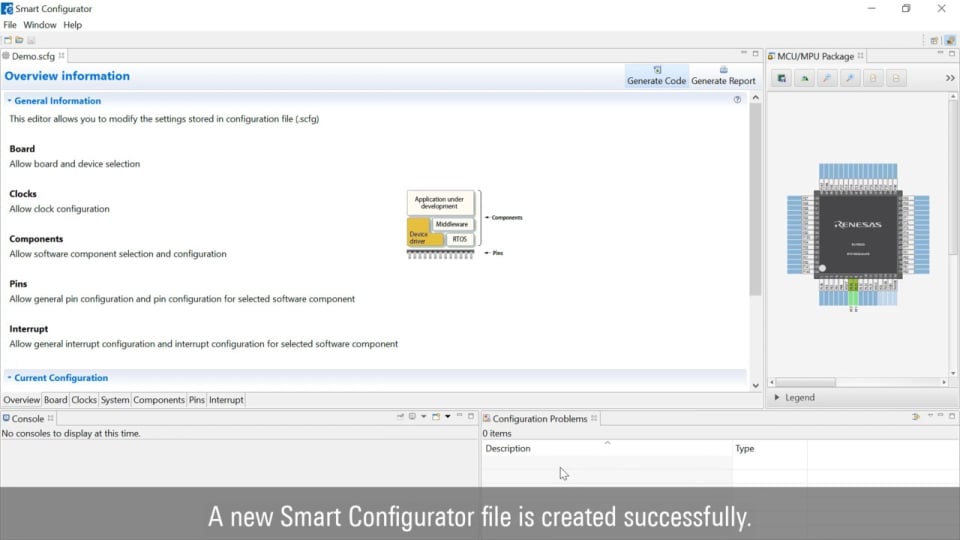 Using Smart Configurator with IAR Embedded Workbench for RL78 (2/2) - Creating an EWB Project for Smart Configurator