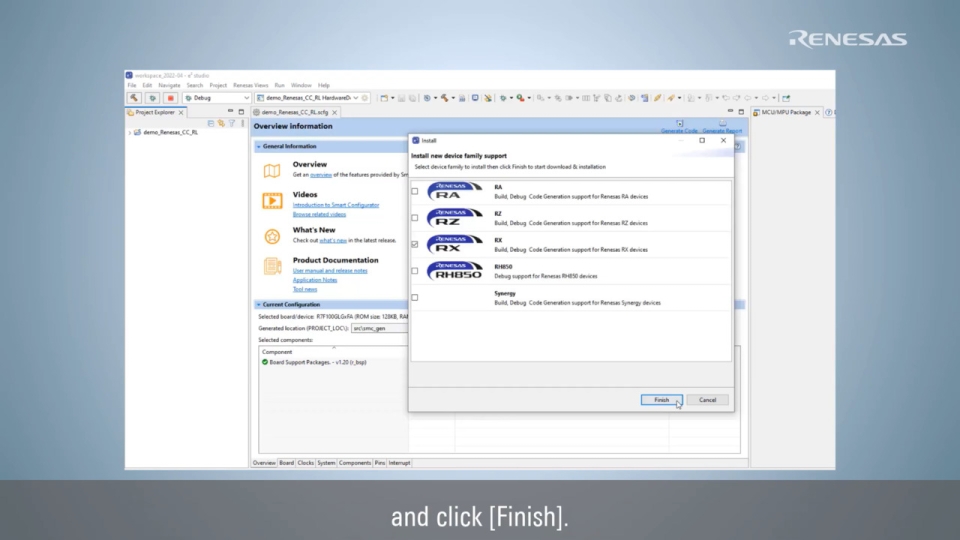 e² studio Tips - How to Add New Device Family Support