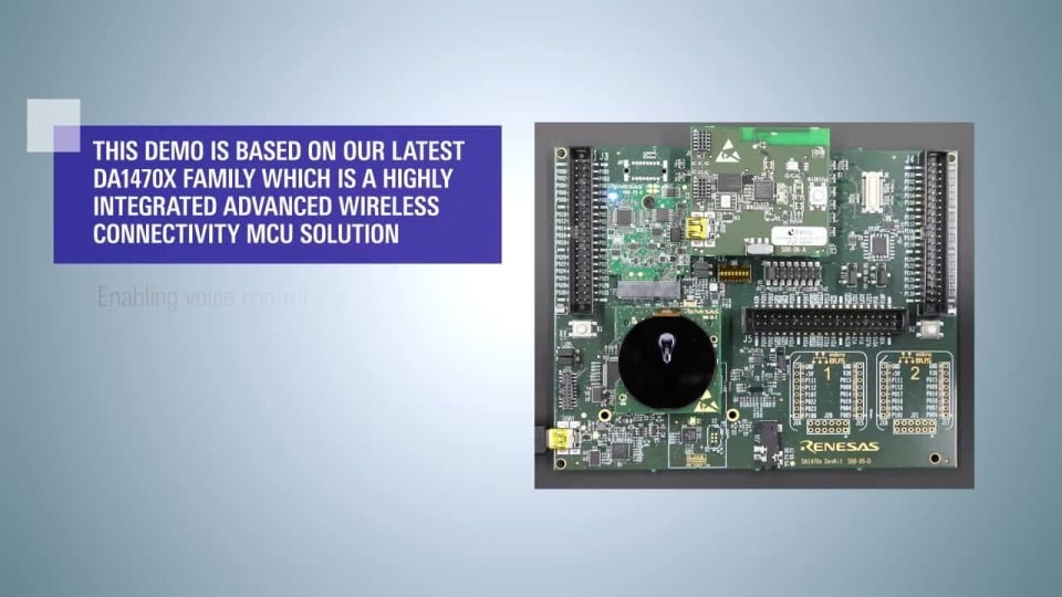 Low Power Keyword Detection on DA1470x