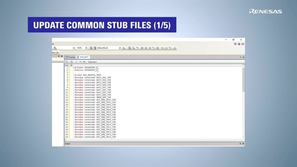 RH850 F1KH MCAL - Changing to CC-RH Compiler: Setup Properties (Part 1)