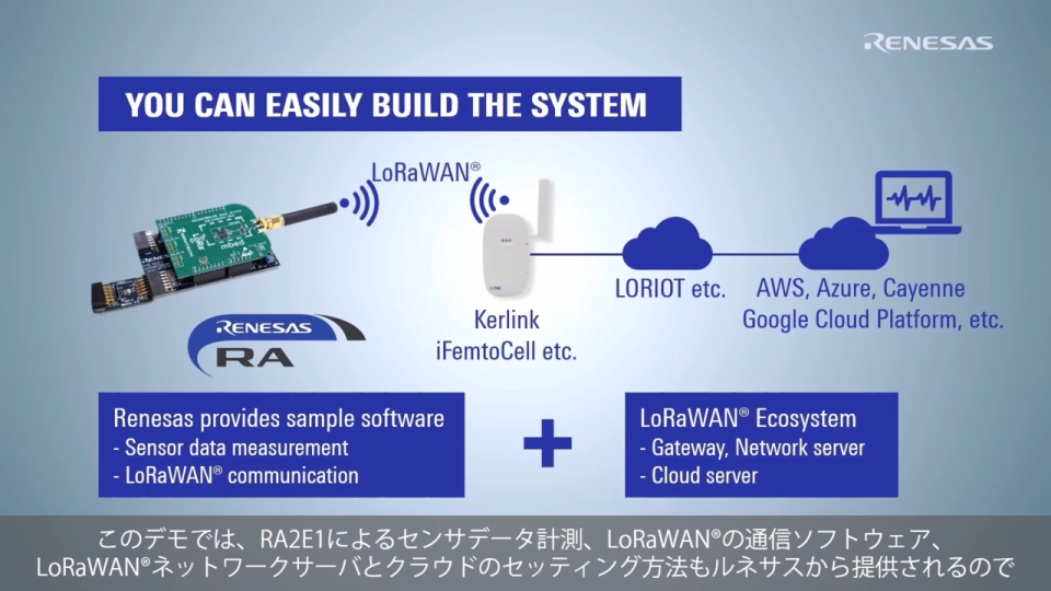 RA LoRa®ソリューション