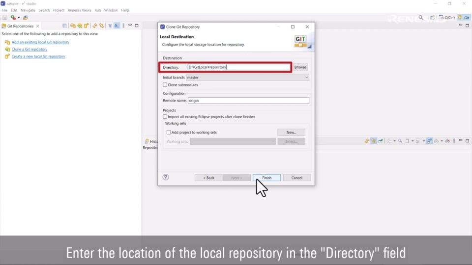e² studio Tips - How to Manage Source Code Versions (Using EGit)