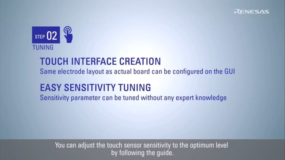 QE for Capacitive Touch Tutorial: Tuning for RL78