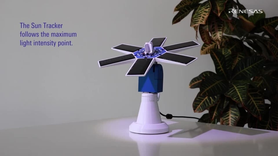 Sun Tracker Demonstration Based on SLG47004 AnalogPAK