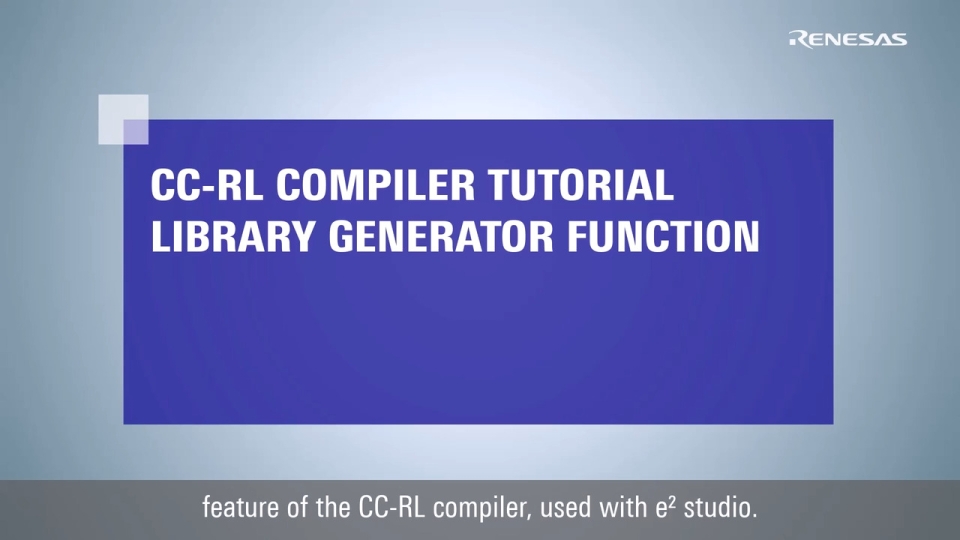 CC-RL Complier Tutorial Library Generator Function
