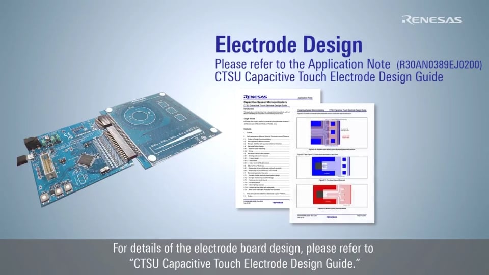 QE for Capacitive Touch Tutorial - Settings
