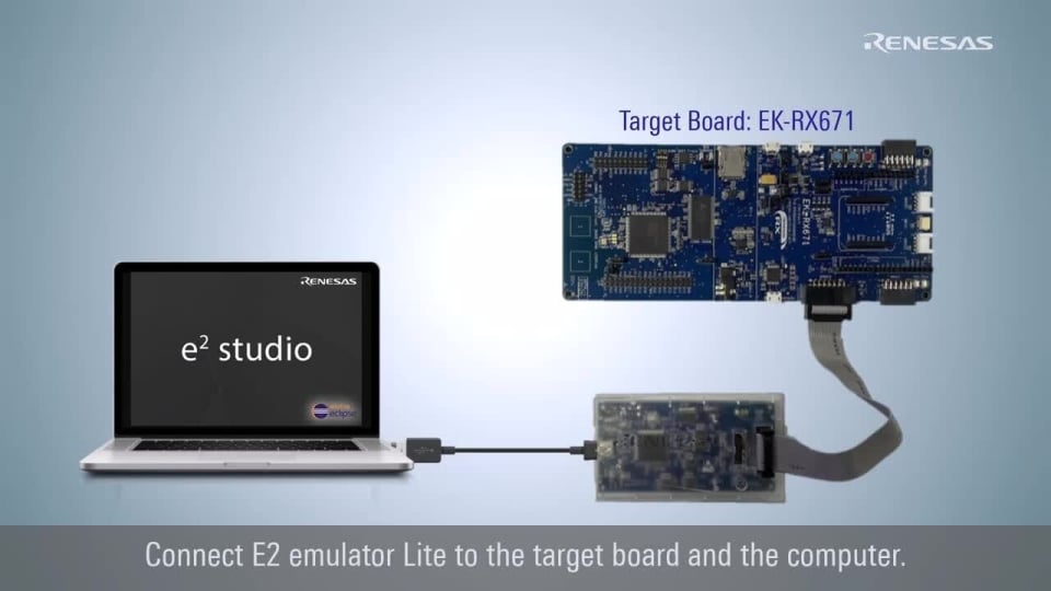 e² studio Quick Start Guide - Build and Debug for RX on Linux