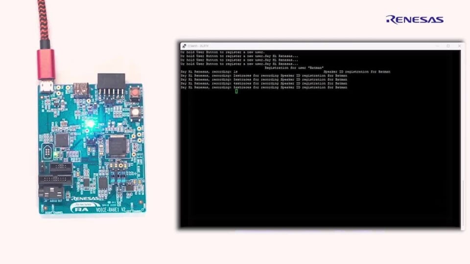 AIZip - ルネサスのVoice Kit RA6E1を使った話者識別のご紹介