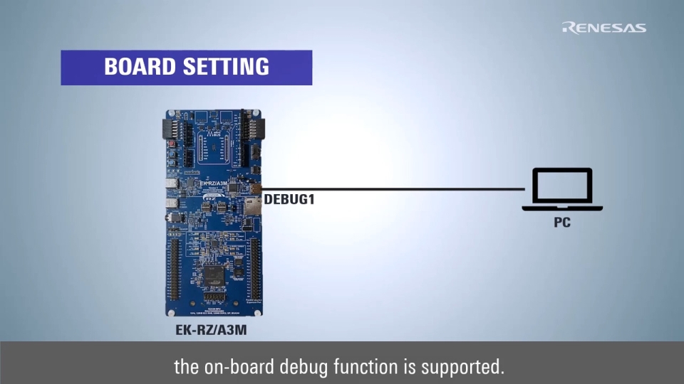 RZ/A3M Tutorial: Getting Started with EK-RZ/A3M Using RZ/A Flexible Software Package
