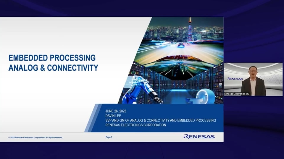 Embedded Processing and Analog & Connectivity / High Performance Computing / Power - 2025 Capital Market Day（2025年6月26日開催）