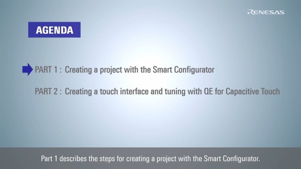 RL78 Family Touch Tutorial: Low-Power Touch Application Using SMS Part 1