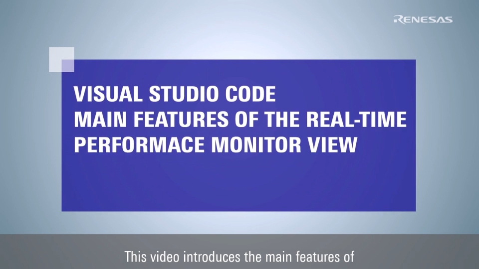 Visual Studio Code: Real-Time Performance Monitor View Key Features