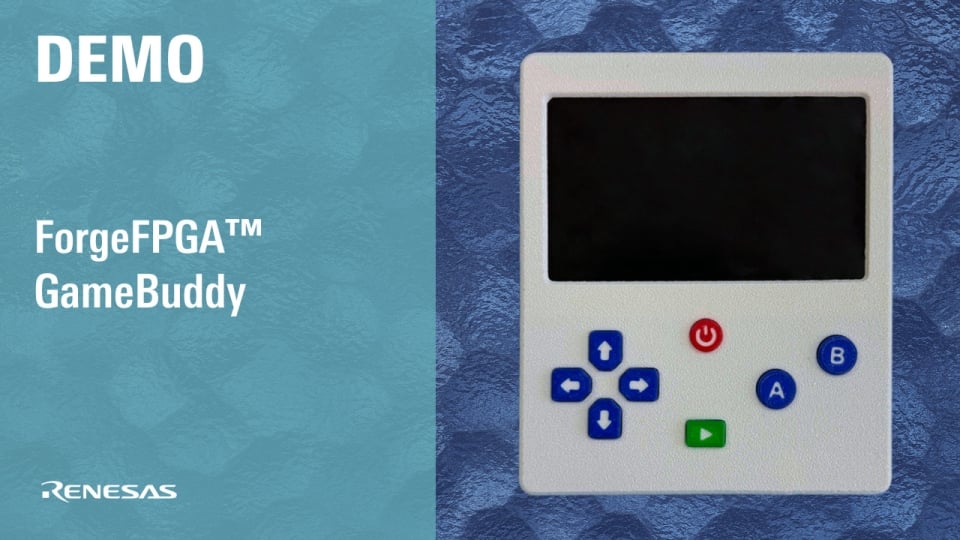 ForgeFPGA GameBuddy Demo