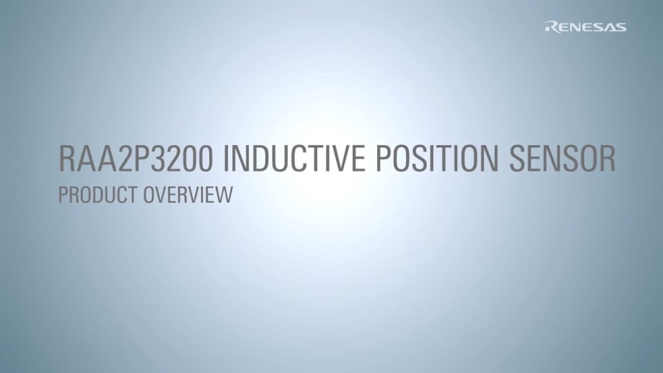 RAA2P3200 Inductive Position Sensor Product Overview