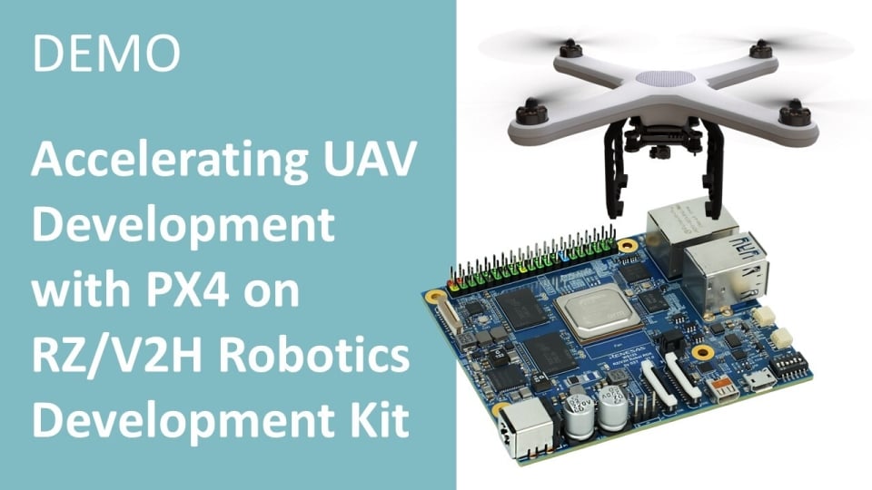 Accelerating UAV Development with PX4 on RZ/V2H Robotics
