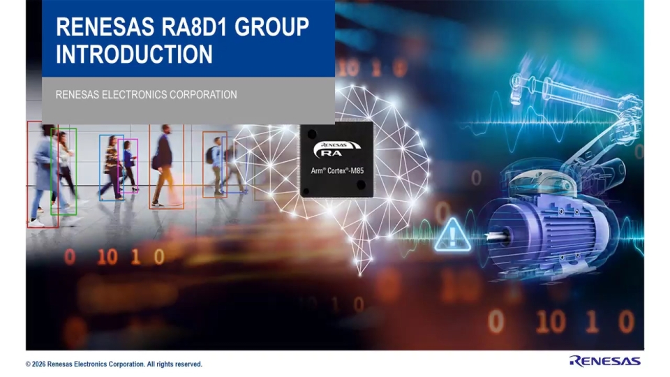 RA8D1 High Performance Graphics MCU with Arm Cortex-M85 core | Renesas