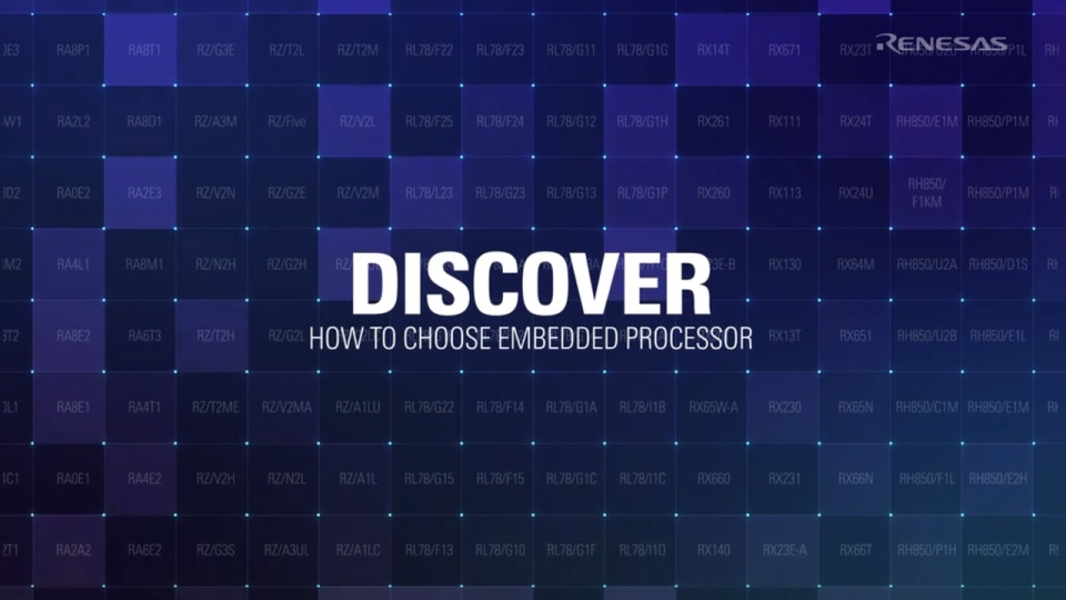 Simplifying Embedded Processor Selection for Your Application