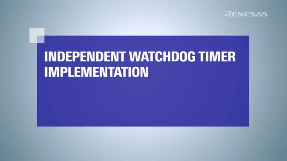 How to Implement Watchdog Timers on RA8E1 Fast Prototyping Board