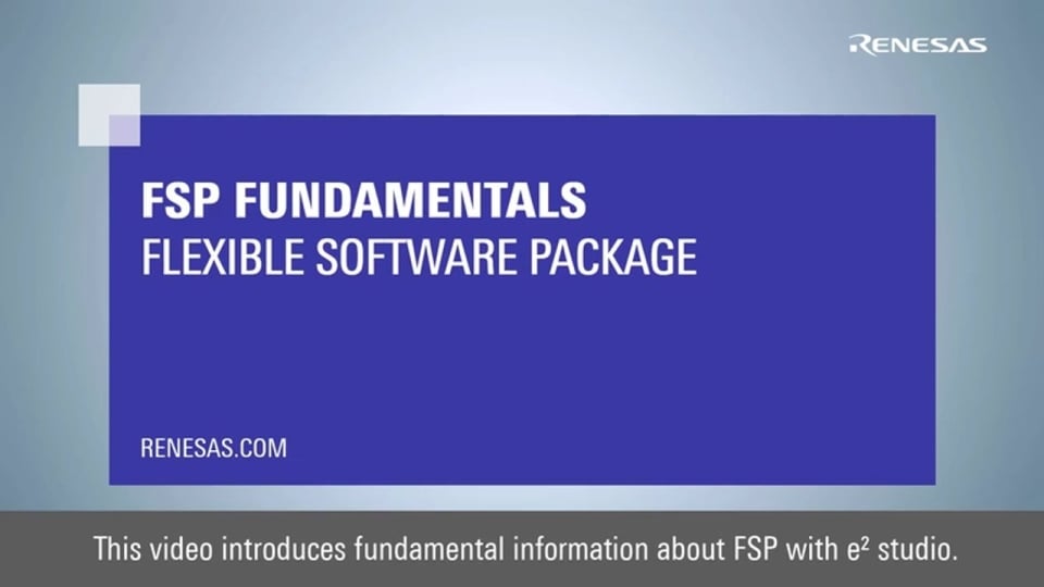 Exploring FSP Folders and Configuration GUI	