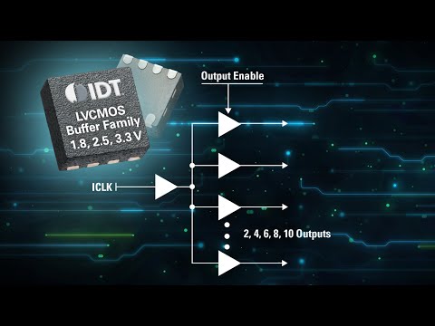 5P1103 / 5P1105 Programmable Fanout Buffers by IDT