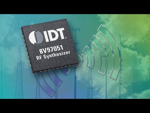 IDT 8V97051 Wideband RF Synthesizer/PLL